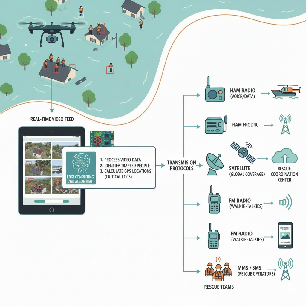 Edge Computing Flood Detection Architecture
